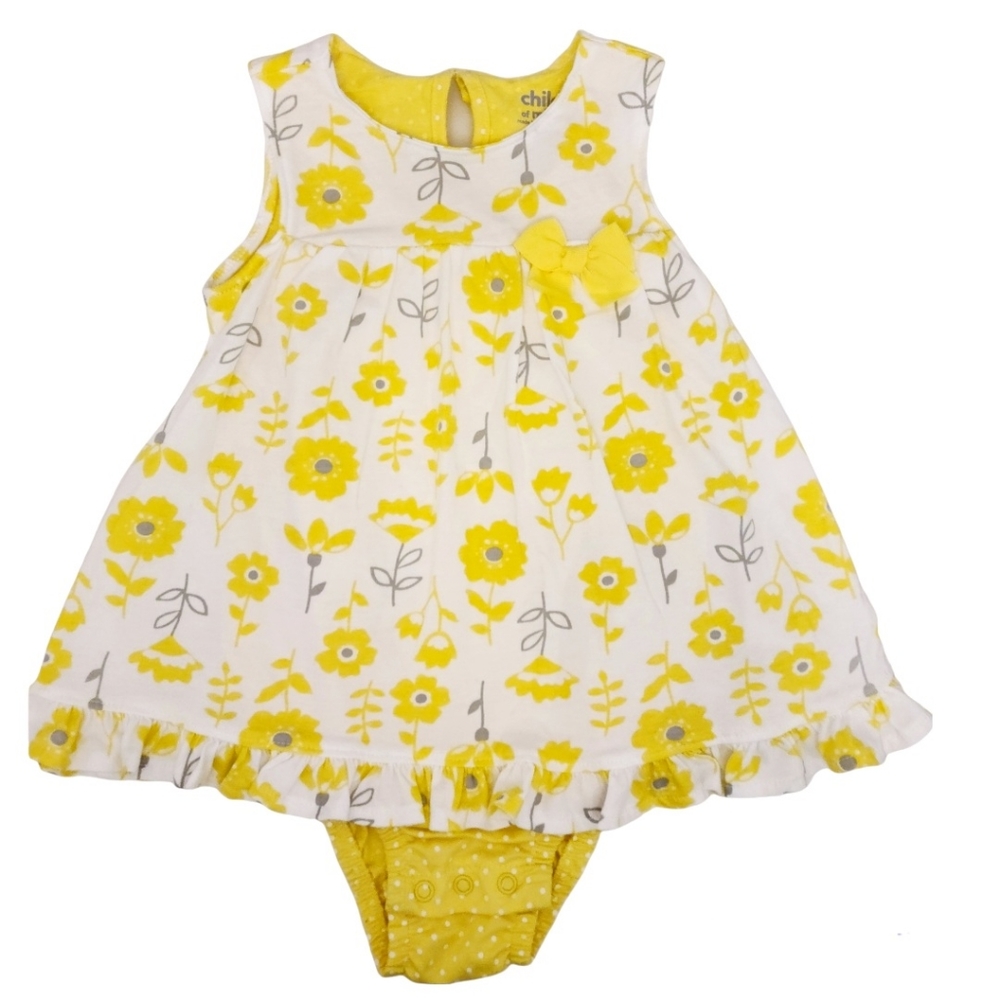 Child of mine sunsuit with bow aplique 24 Months